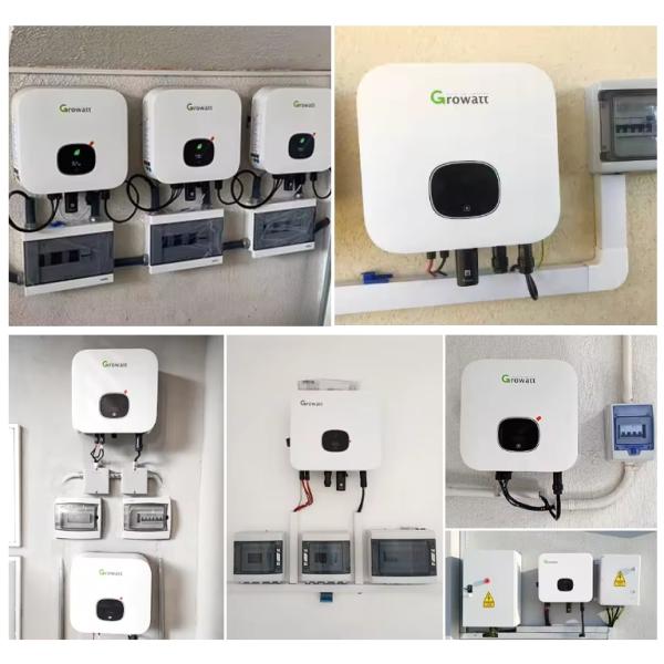 Growatt MID15-25KTL3-X 22KW Three-Phase On Grid Inverter With WiFi And OLED Display 35.5A Output Current