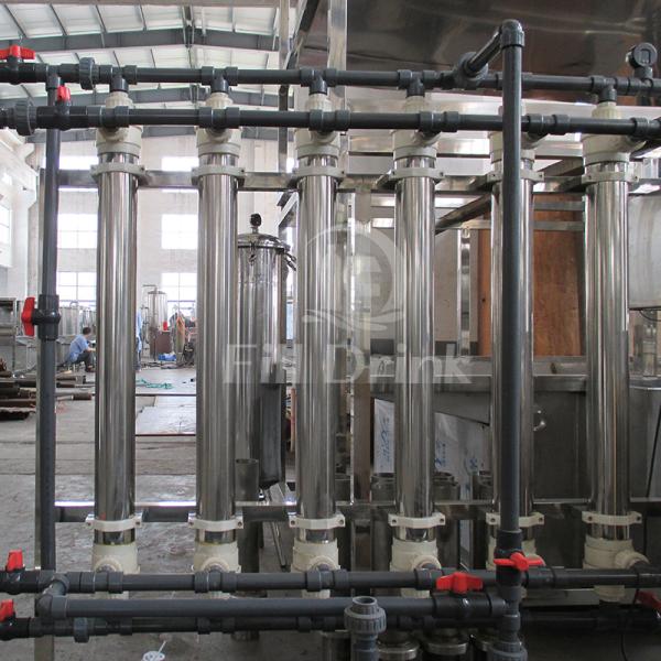 3TPH Industrial Ultrafiltration Systems Stainless Steel 304 UF System Water Treatment
