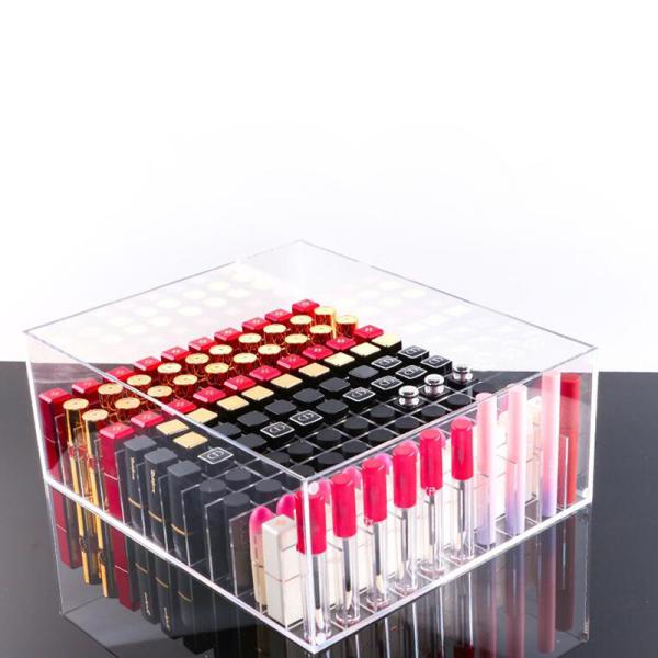 Cupcake Cosmetic Display Cabinet Lipstick Organizer Stand Rack