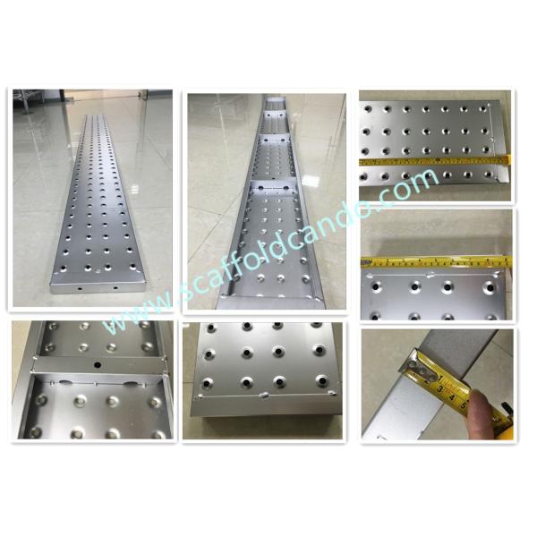 Pre-galvanized scaffolding steel plank, steel board 225mm with 38mm height with 2000mm 3000mm 4000mm length EN12811