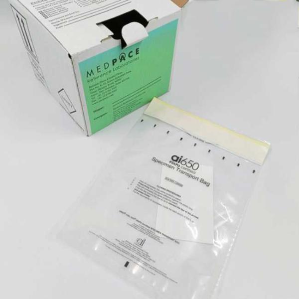 Индивидуальная сумка для транспортировки образцов PE Biological 95kPa