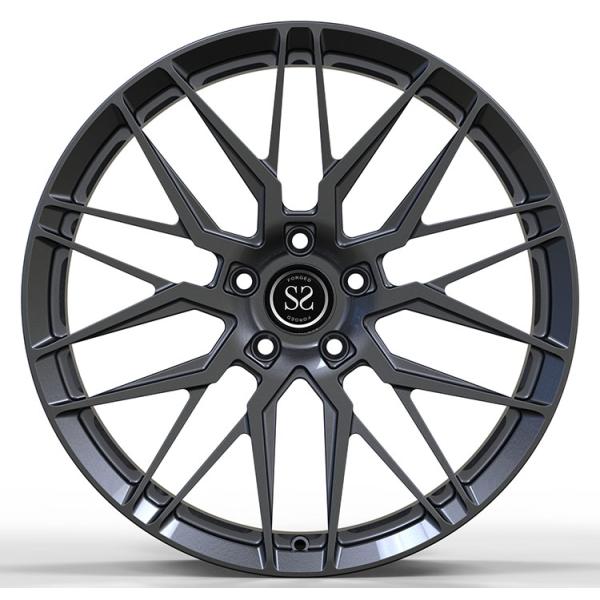 Mercedes Benz Sl550 Custom 22 Inch Candy Red 5x112 1 Piece Forged Wheels