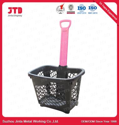 revelação de carregamento plástica da cesta 35kgs do trole de 45L HDPP