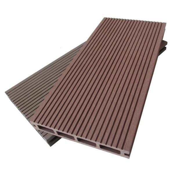 Traditional Deck for Leisure Facilities,Durable Composite Decking Flooring,Size:140mm X 22mm
