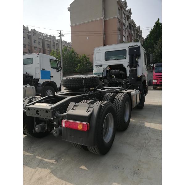 420HP 6X4 Howo Tractor Trailer Truck With HW19710 Transmission And HW76 Cab