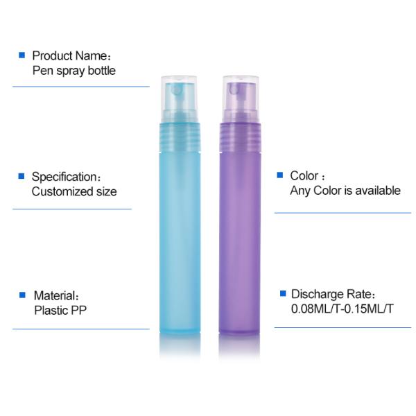 K1203 Atomizer Pen Perfume Spray Full Plastic 18ml Leakproof