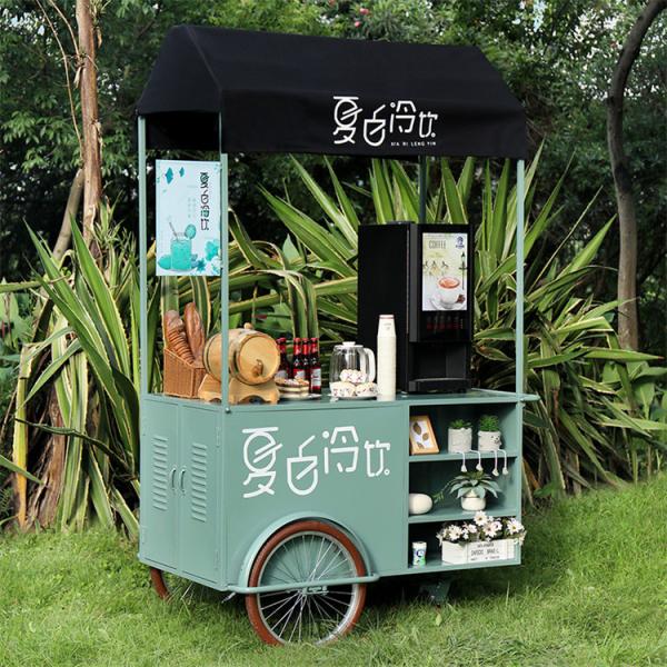 Stable Performance Galvanized Steel and Stainless Steel Tricycle for Food Delivery