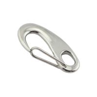 Egg Shape Stainless Steel Spring Snap Hook Boat Accessories Rigging Hardware