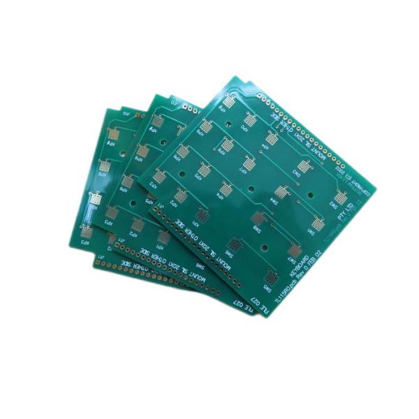 Keypad PCB Hard Gold Circuit Board Built On Tg170 FR-4 With Green Solder Mask