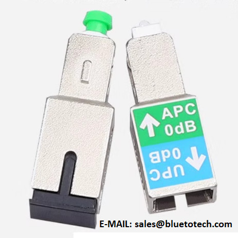 SC/APC Male to SC/UPC Female Fiber Optic Adapter Single Mode SC/APC Male To SC/UPC Male Fiber Optic Coupler