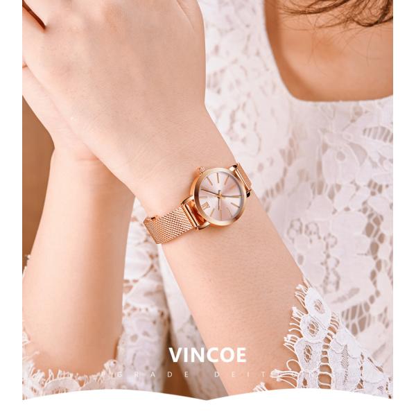 Bracelet Mesh Band Ladies Alloy Quartz Watch Waterproof Minimalist Watches