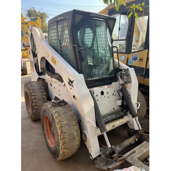 O lince S300 usou o carregador 3832kg Bobcat Skid Steer pequeno da roda