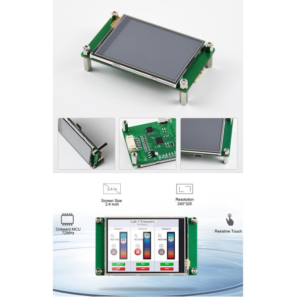 Polcd 2,4 дюйма TFT LCD Резистивный сенсорный экран Модуль 240 * 320 SPI Серийный порт Дисплей для arduino