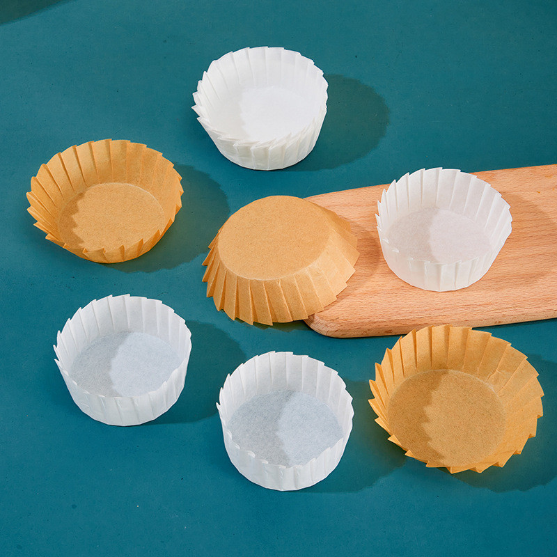 White/Brown Disposable Eco Friendly Cupcake for Shipping Cost and Estimated Delivery Time