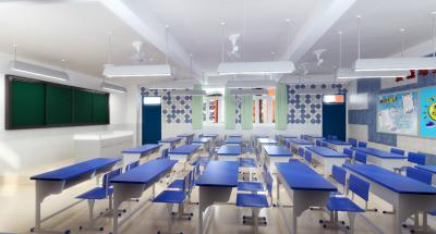 School Classroom RAL Circle Shape Cement Wood Wool Acoustic Wall Panels Soundproofing Board