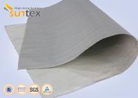 Cortinas de fumo materiais da cobertura revestida Heatproof do fogo da fibra de vidro da tela 0.7mm do plutônio da tela
