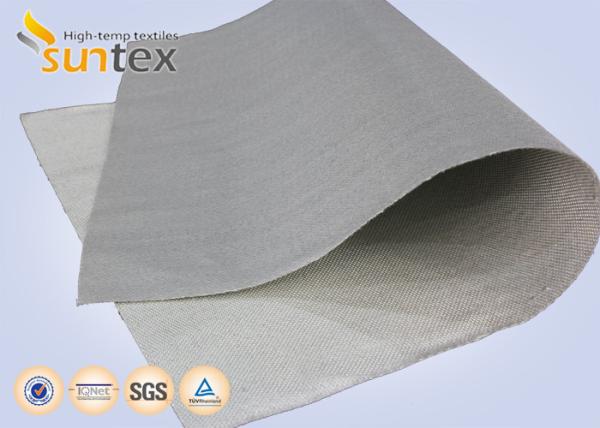 Cortinas de fumo materiais da cobertura revestida Heatproof do fogo da fibra de vidro da tela 0.7mm do plutônio da tela