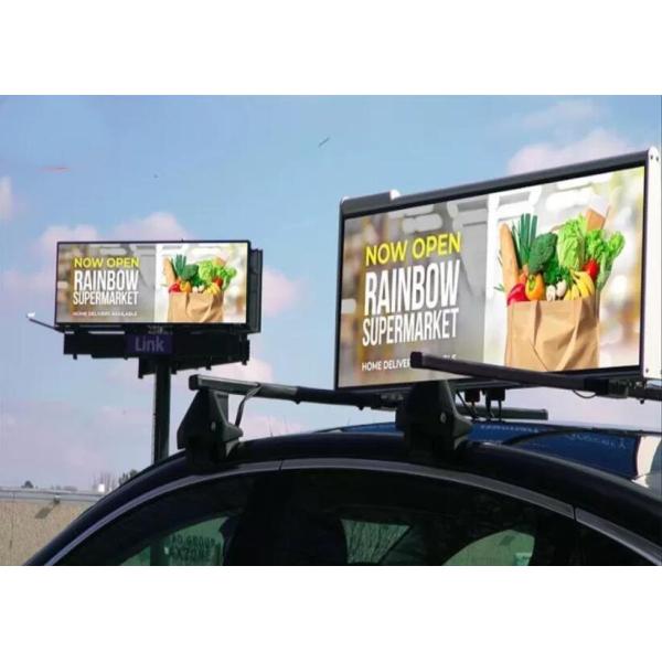 P3.91 Mobile LED Billboard , Led Screen Truck Rental 250x250mm