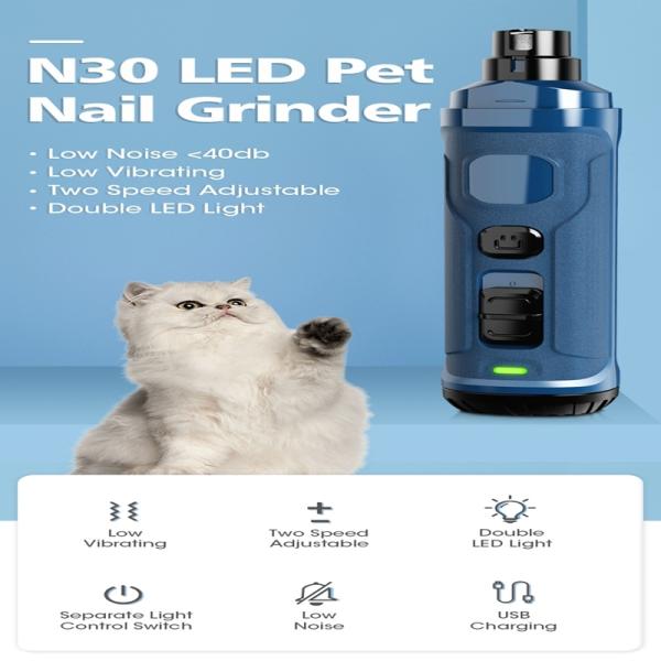 Anti-saignement Garniture à ongles pour chien sans danger Amical pour animaux de compagnie