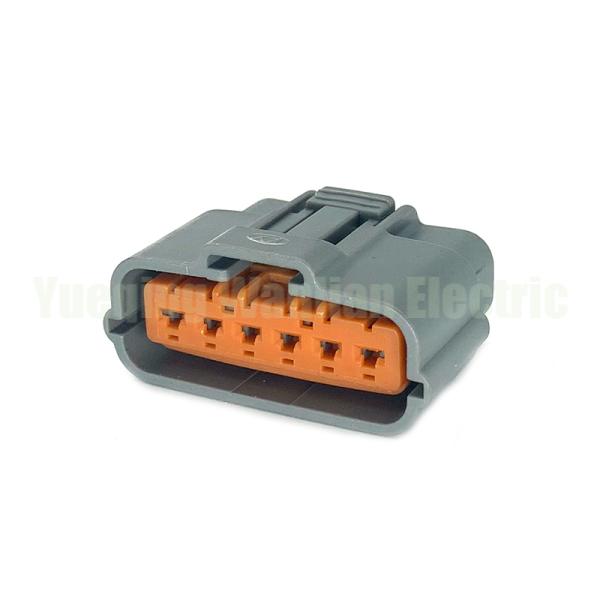 6195-0035 6 штифтов соединитель зажигательной катушки / серый соединитель зажигательной цепи