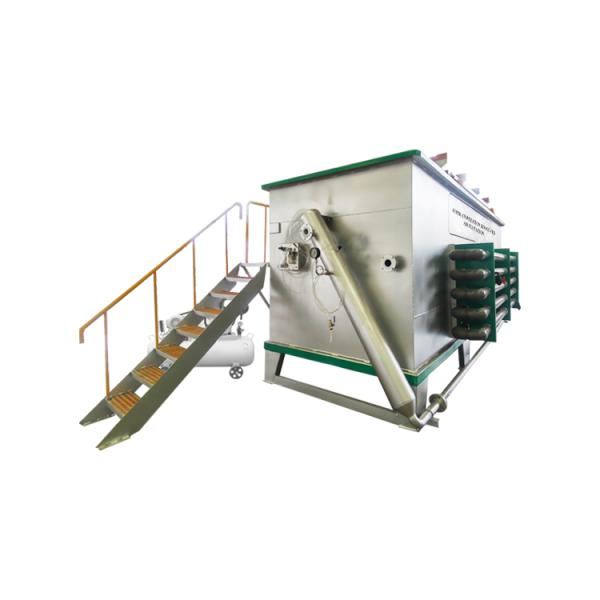 IEPP Integrated Max Flow 180m3/h Food Meat Processing Oil Water Separator Grease Trap System Dissolved air Flotation Machine