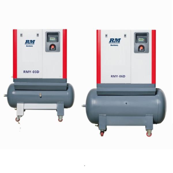 2.2kw 3hp 12cfm oil injection scroll air compressor with 90L tank for painting and sandblast industry