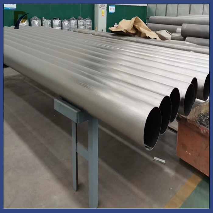 ASTM B523 Zr702 Zr705 Циркониевая бесшовная трубка для теплообменника