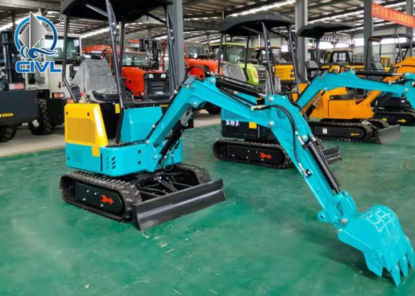1.5tons 11kw Mini Engine Excavator With 0.04cbm Bucket Capacity Crawler Tailless
