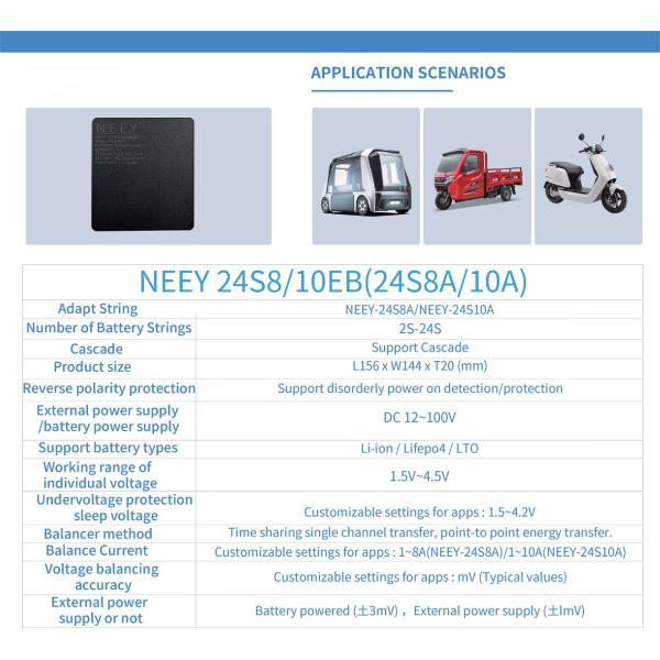 Bateria BMS PCBA 5kW 10kW LiFePO4 Smart Active Balancer Box Construir montagem Fabricação