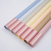 Florista dobro personalizado Wrapping Paper da cor papel impermeável do ramalhete de 60 mícrons