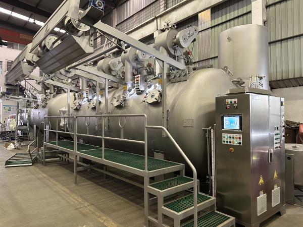 Adjustable Nozzle High Efficiency HT Multi-Plus SUS 316L Fabric Dyeing Machine