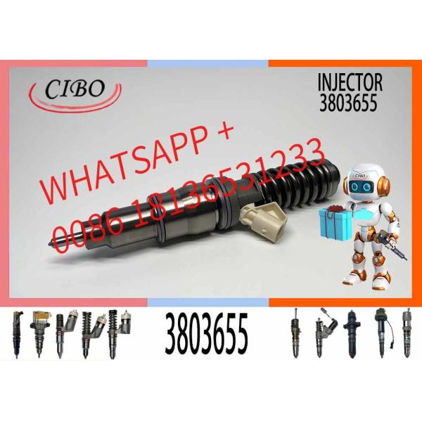 Inyector de combustible común de alta calidad 3801368 Voe3801368 para Pen-ta MD13 BEBE4D27001 3803655 3801440