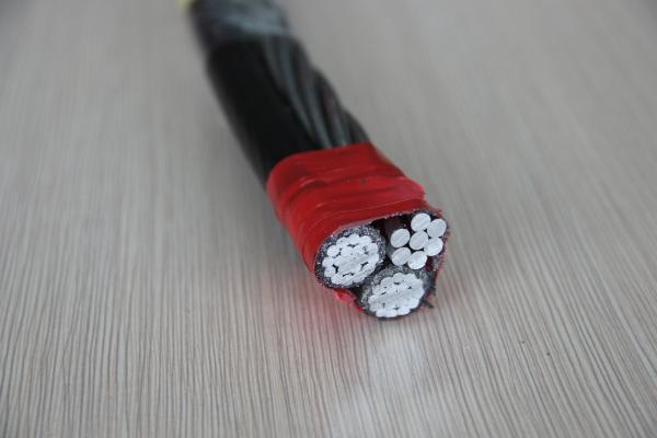 AL/XLPE Multi Cores Aluminum Conductor Aerial Bunched Cable Low Voltage
