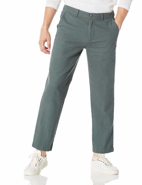 Stylish Lightweight Mens Cotton Linen Trousers Size 32~Size 48 Mens Pants