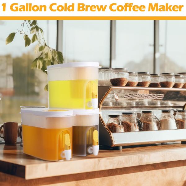 1 galão Grande Capacidade Rapid Cold Brew Coffee Maker OEM Máquina de Fabricação de Café Frio