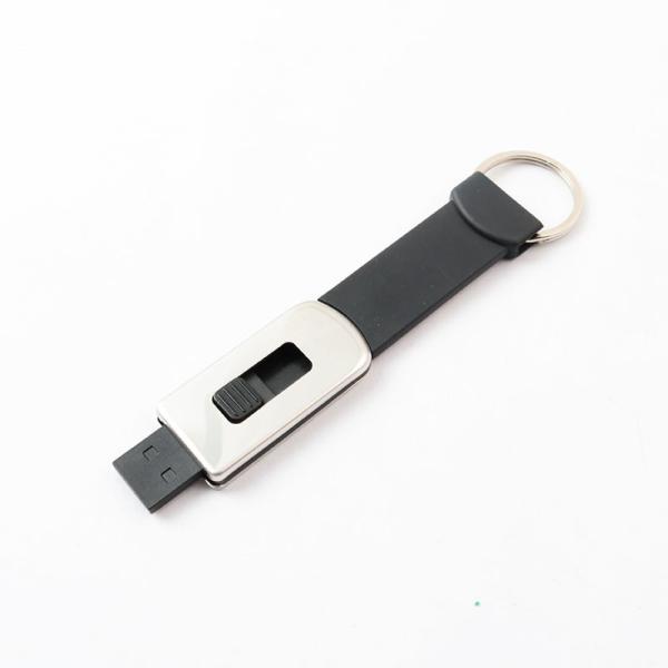 Случай металла памяти силикона браслета ручки USB UDP 2,0 32GB 64GB полный