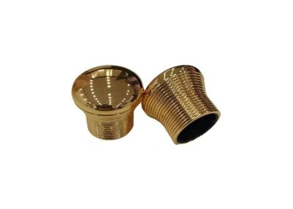 Shiny Surface Zinc Alloy Perfume Bottle Caps For Glass Bottle Perfume