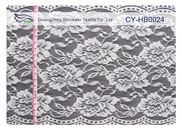 Washable Fashion Design Nylon Lace Trim Nylon + Spandex CY-HB0024