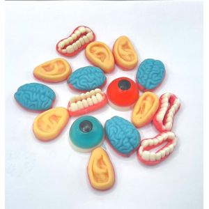 Creepy Cool Body Parts Gummies Fun Shaped Treats for Gag Gifts and Snacking