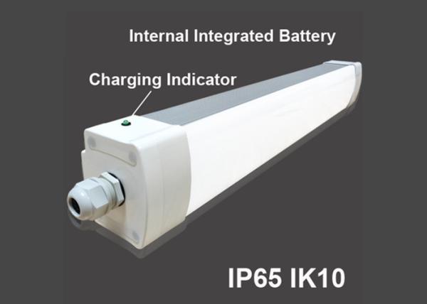 Emergency 30W LED Tri Proof Lights , Led Tube Light Fixture T8 4ft Corrosion Resistance