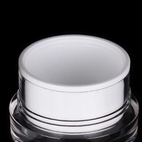 Round Shape Acrylic Cosmetic Packaging Jar 15g 30g 50g Cosmetic Cream Jar (MC-Y-501)