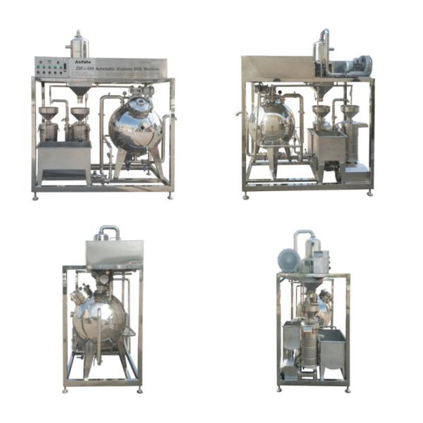 500kg soymilk machine Complete milk processing unit Complete soy milk production plant