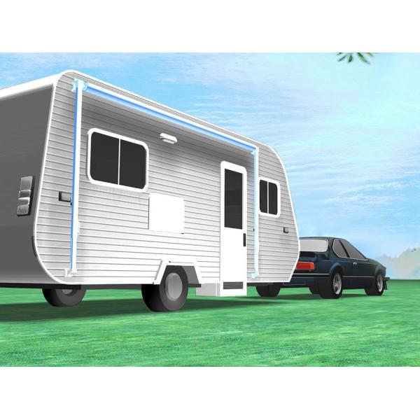 Self-Propelled/Trailer Rvs Fabric Sunburst Awning for RV Truck Camper Motorhomes DIY