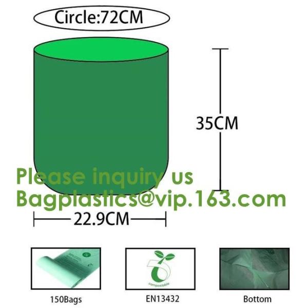 Biobased Compostable Vest T-shirt Handle Bags,Shopping, Shopper, Singlet, Vest Carrier, Tie handle, Top tie, NIce Day