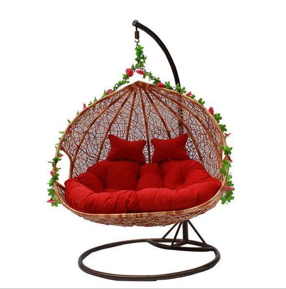 wholesale hanging egg chair double swing chair home furniture