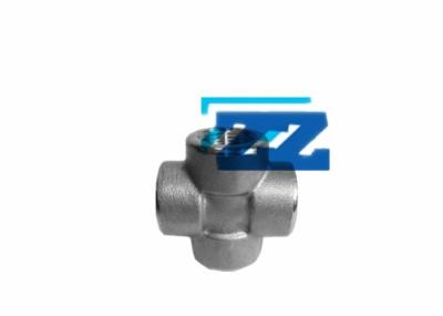 ASTM A182 F22 BSP Pipe Fittings , SW 1  6000 # Alloy Steel Pipe Cross