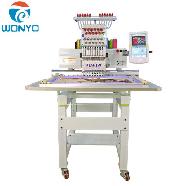 Single Head Automatique Embroidery Machine a Broderie Machine Logo/Hat/Shirts Embroider