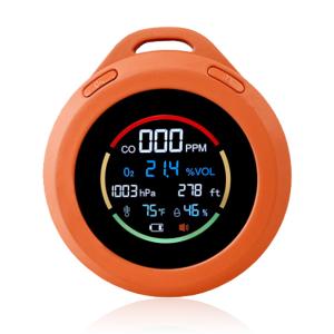 PT08 Portable Carbon Monoxide (CO) Alarm Detector - Electrochemical Sensor with