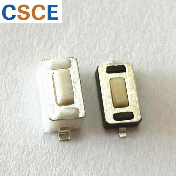 3.5*6mm Tact Switch Smd 2 Pin Input Output Connectors Keypad Natural Color