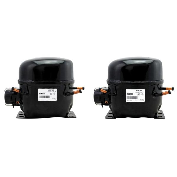 R404A Commercial Fridge Compressor 220V Black For AC WZ Series